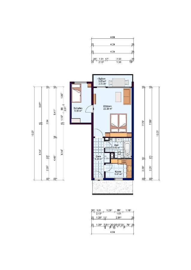 Apartmán Haus Weitblick Lia Flensburg Exteriér fotografie